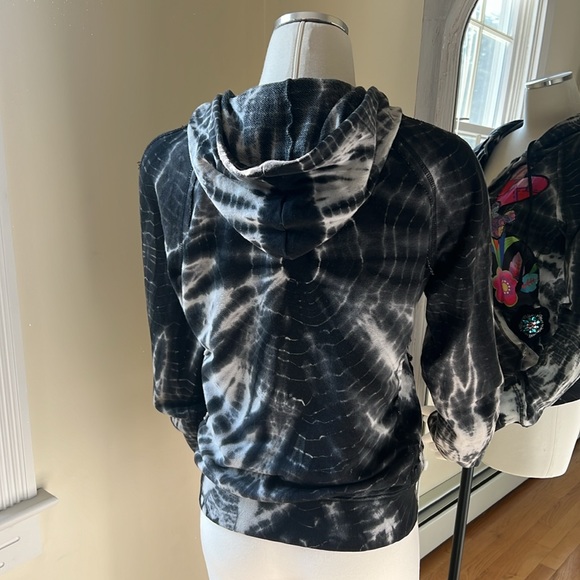 Kingdom Couture Disney Parks Tye Die Zip Hoodie with bonus Disney Ears - Picture 9 of 12